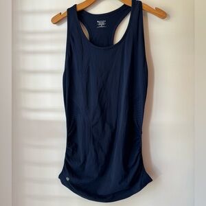 ATHLETA Navy Spandex Tank workout top Women’s Size Medium